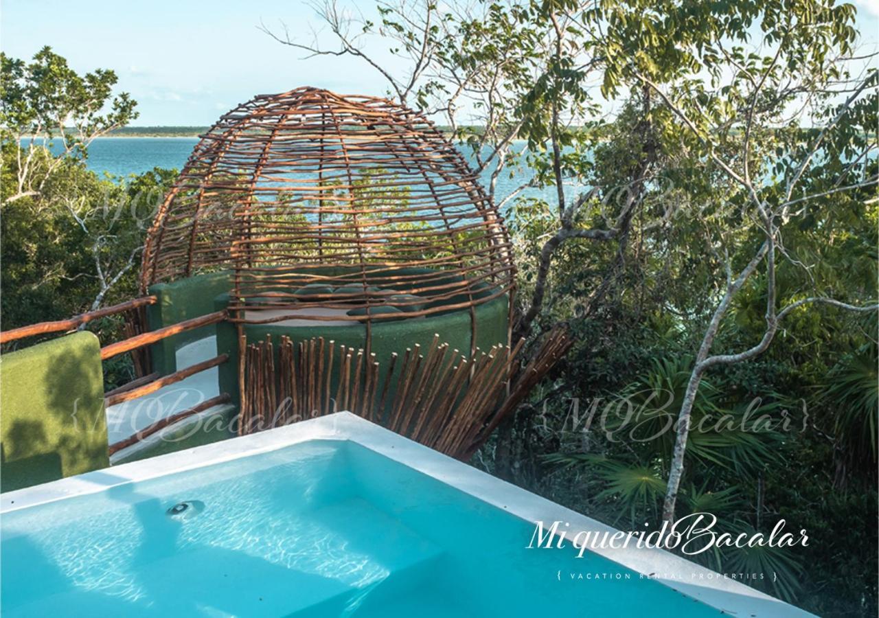 バカラル Casa Pibe, Private Jacuzzi, Pier And Rooftopヴィラ エクステリア 写真
